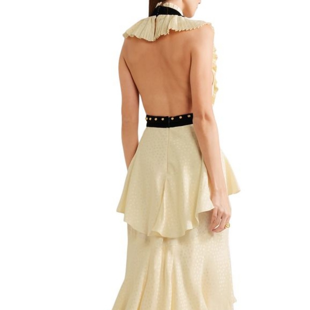 Philosophy Di Lorenzo ruffled gown